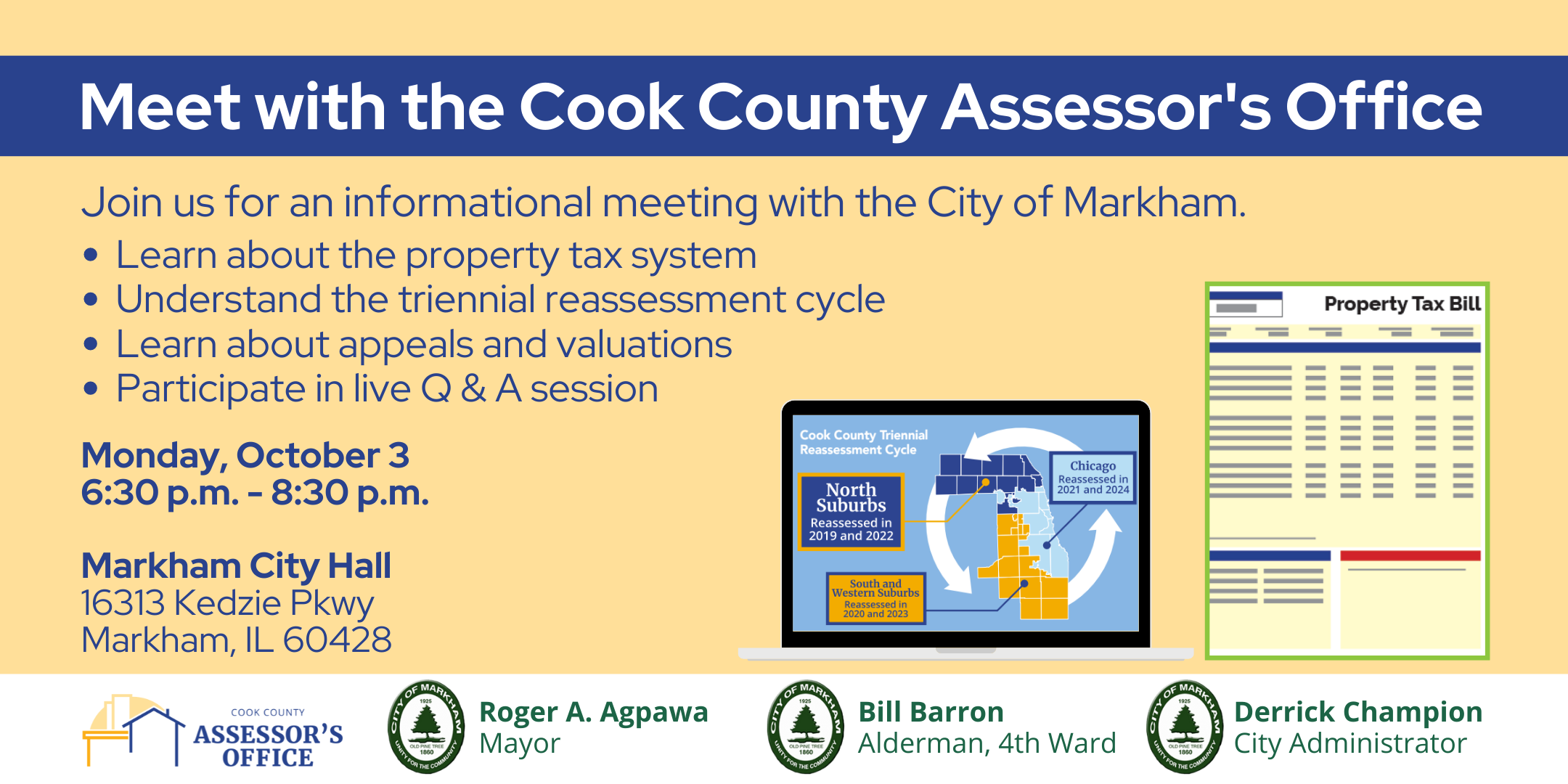 Markham City Meeting October 3