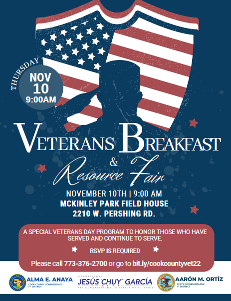 Nov 10 veterans breakfast