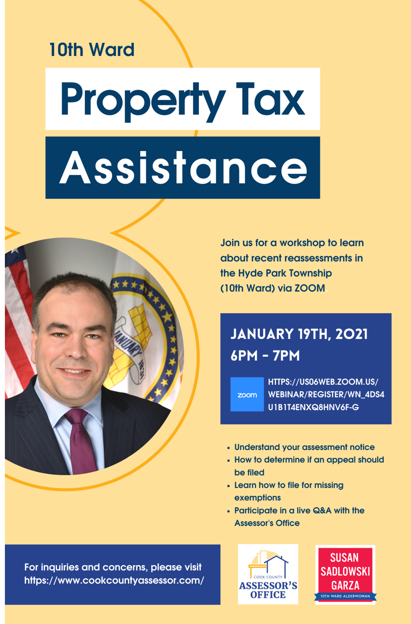 Property Tax Assistance Workshop January 19, 2022