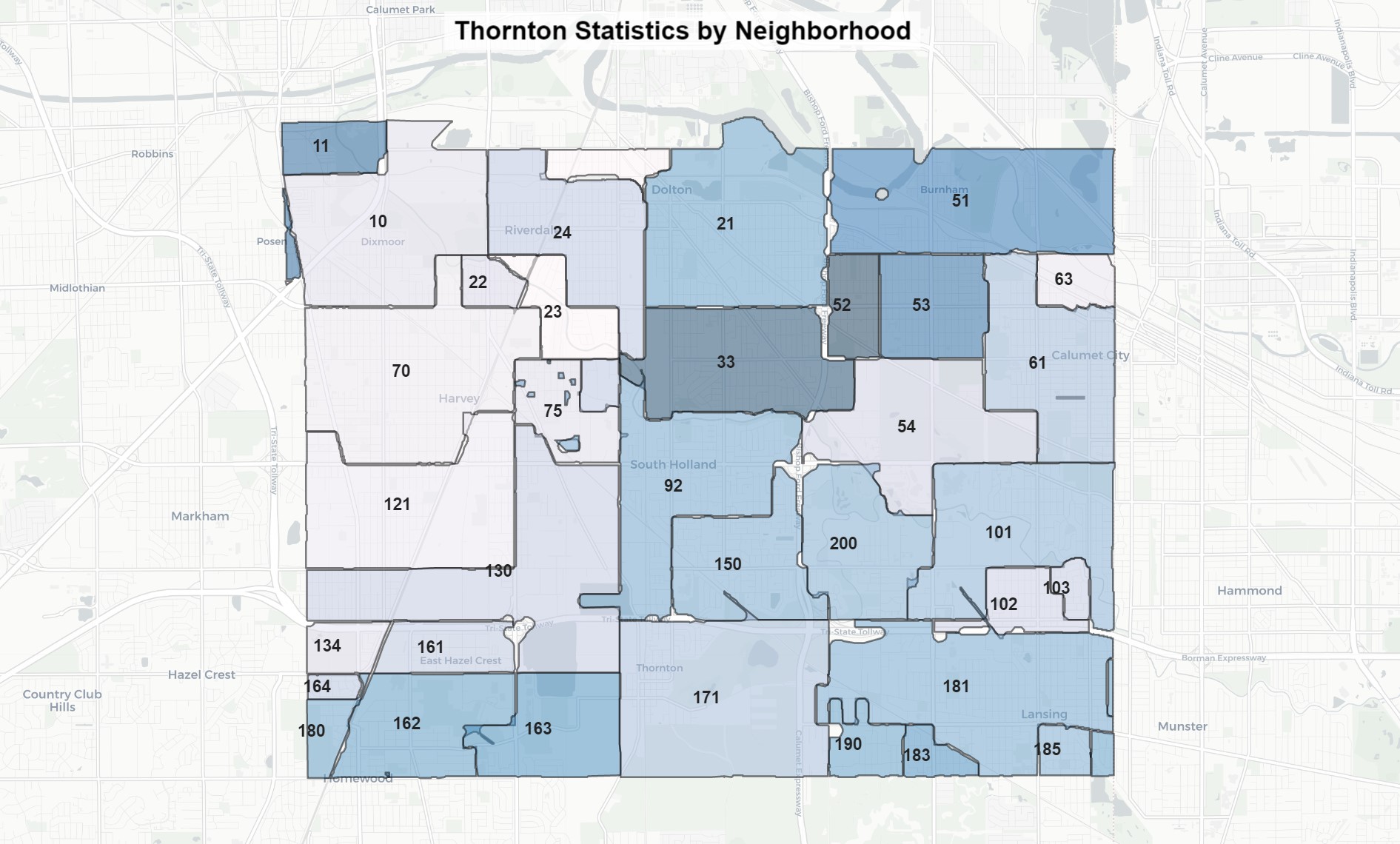 Thornton Map