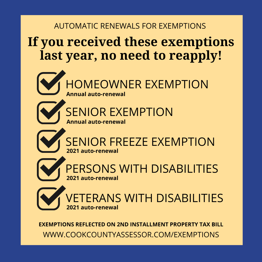 Exemption Renewals