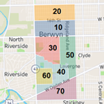 Berwyn map