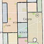 Cicero map