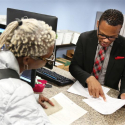 ccao staffer helping taxpayer