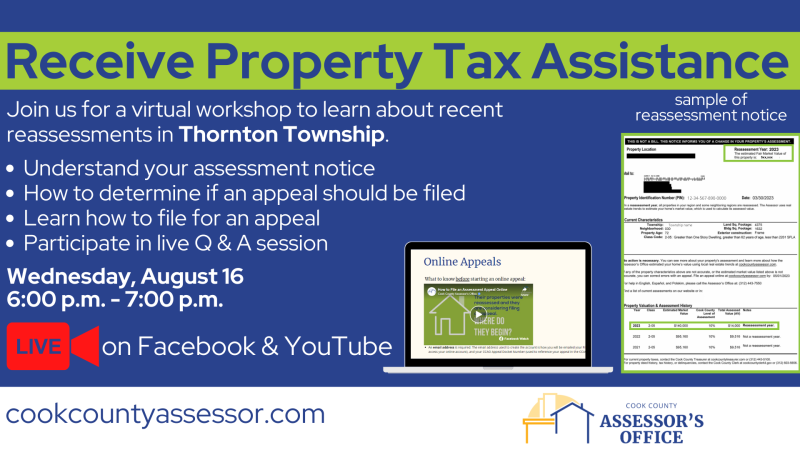 thornton township virtual appeal workshop