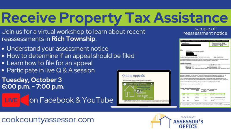 2023 Rich Township Virtual Appeal Workshop