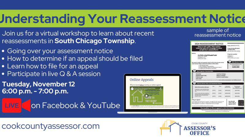 Reassessment notice workshop 