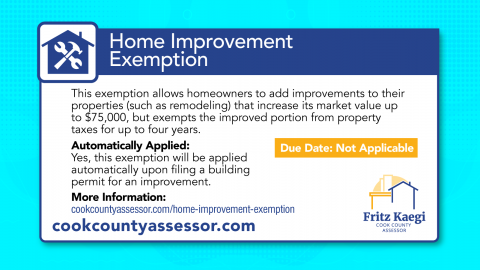 Home Improvement Exemption